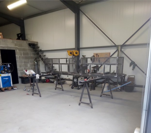 projet d’escalier métal bois sur mesure