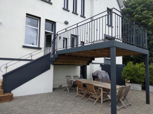 terrasse sur pilotis