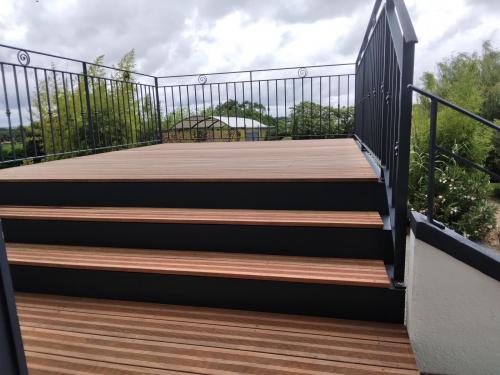 terrasse sur pilotis